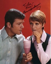 FLORENCE HENDERSON HAND SIGNED 8x10 COLOR PHOTO+COA    BRADY BUNCH MOM    TO RON