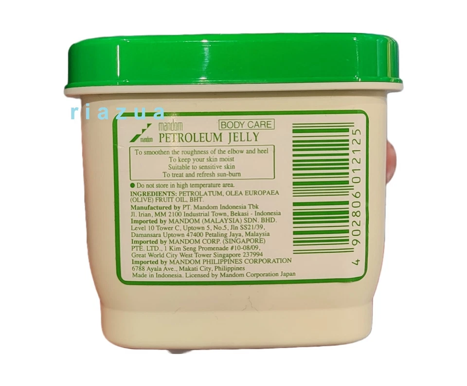 Mandom Petroleum Jelly 100g Contains Olive Oil Dryness Itchiness Free Shipping - Image 2 of 4