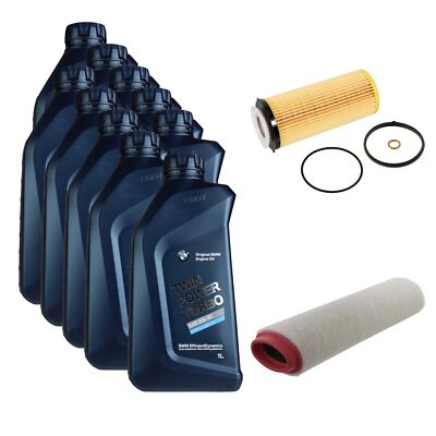 FEBI BILSTEIN Inspektionspaket 10L BMW Twin Power Turbo 5W-30 für 3er Cabriolet