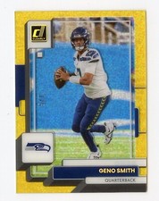 F787 GENO SMITH 2022 CLEARLY DONRUSS GOLD PRIZM 1/5 #20 SEAHAWKS RARE SP