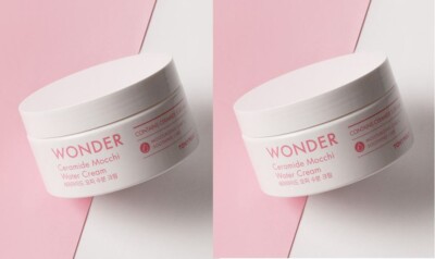 TONYMOLY Wonder Ceramide Mocchi Water Cream 300ml x 2 - Deep Hydration & Barrier