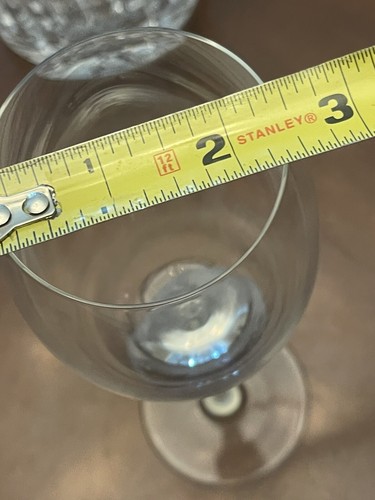 Versace Rosenthal Medusa Head Glass White Wine Goblet 10.5” Lumiere Discontinued - Picture 11 of 11