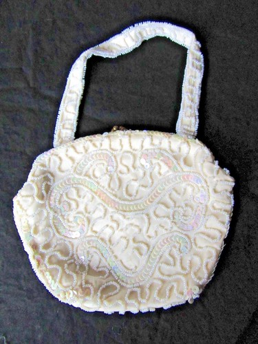 EPIC Antique Handmade Beaded Walborg Purse Made In Belgium Early 1900's - Picture 4 of 7