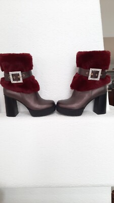 NORMA J.BAKER Superschicke Damen Lederstiefelette 37,sehr bequem und wunderschön