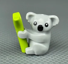 LEGO Koala Bear Minifigure Light Bluish Gray Black Nose & Eyes Series 24 71037