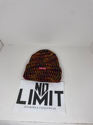 BRAND NEW Supreme Rainbow Loose Gauge Beanie SHIPS FAST | eBay BRAND NEW Supreme Rainbow Loose Gauge Beanie SHIPS FAST | eBay