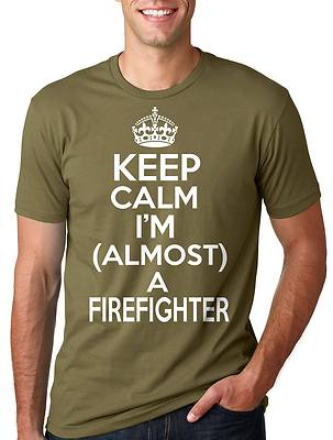 Future Firefighter T-shirt Almost a Firefighter Tee shirt Men's Fireman Tee