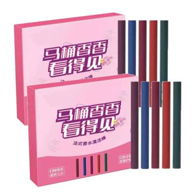 Multi-functional Deodorizing Toilet Cleaning Sticks,Automatic Long-Lasting Fresh