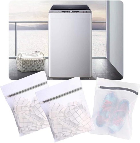8 Pack Laundry Mesh Bags,16 x 12 Inch Zipper Mesh Laundry Bag for Washing - 第 6/11 張圖片