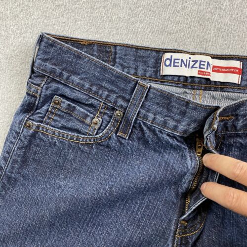 Levis Denizen 281 Jeans Mens 30x30 Straight Fit Denim Cotton Casual Workwear Dad - Picture 12 of 19