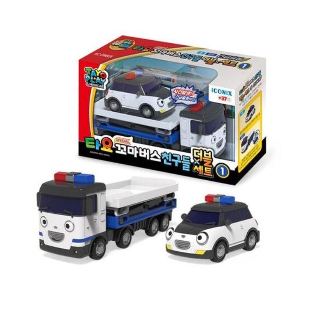 【日本未発売】TAYOタヨ バス PLAYSET 新品未使用 ちびっこバス タヨ 緊急出動センタープレイセット | BANDAI TOYS