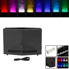 160W Fake Fire Light DMX Stage DJ 3D RGB LED Fake Flame Light Lamp Xmas Decor