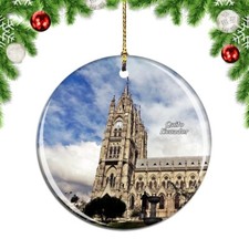 Ecuador Quito Cathedral Christmas ornament city travel souvenir
