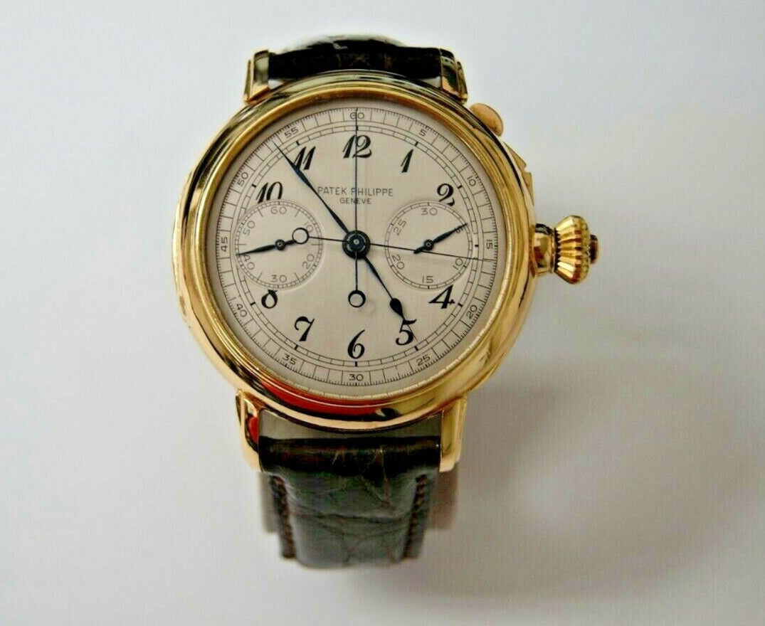 PATEK PHILIPPE ANTIQUE SPLIT SECOND CHRONOGRAPH 1… - image 3