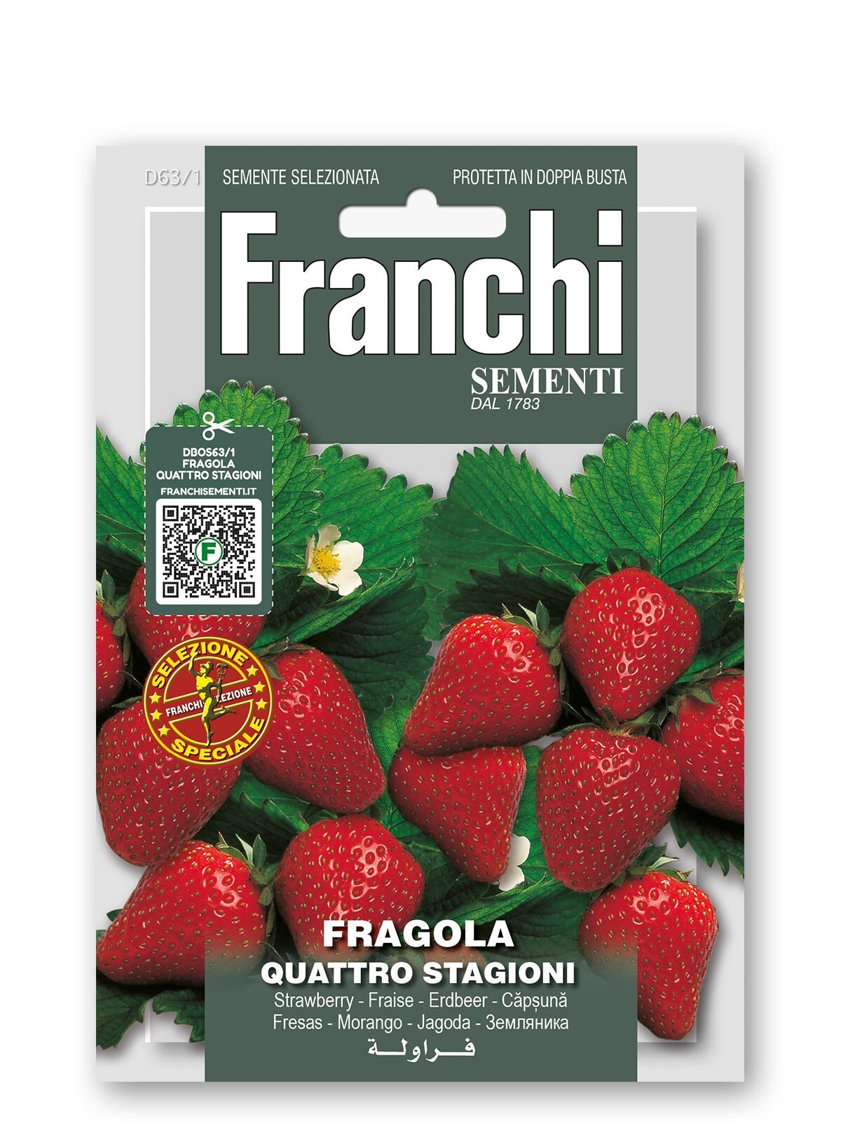 Semi di Fragola Quattro Stagioni