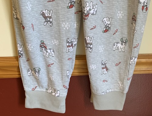 FRENCH BULLDOG PAJAMA JOGGER STYLE YES THEY HAVE POCKETS - Picture 3 of 8