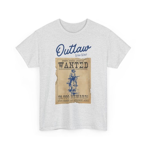 Outlaw Unisex T-Shirt-Cowboy-Country Music-Cowgirl-Spring-Gift-Rodeo-Southern - Picture 12 of 37