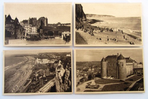 Postcards Lot 4 x Carte Postale DIEPPE Seine Inferieure France France ~1920