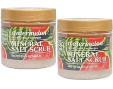 Dead Sea Collection Watermelon Mineral Salt Scrub with Natural Dead Sea Salt