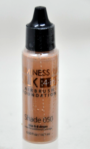 Luminess Airbrush Foundation Silk 4-In-1 Shade 50 16mL/.55 fl ounces NEW - 第 1/1 張圖片