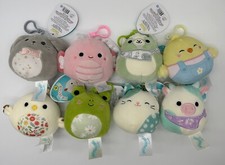 Squishmallow Easter 3.5  Clip On Keychain Walgreen  s Lot Of 8 - NWT 2022 New