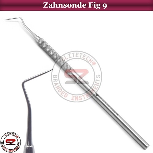 Zahnsteinentferner Plakette Zahnreiniger Zahnsteinkratzer Zahnsonde Diagnostisch - Picture 3 of 12