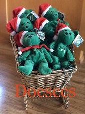 Christmas Holiday Set Salvino Baseball Bamm Beanos A-Rod Chipper Beanie Babies