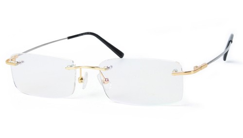 Anteojos flexibles Beison Memory titanio sin montura para mujer y hombre marco rxable transparente - Imagen 22 de 43