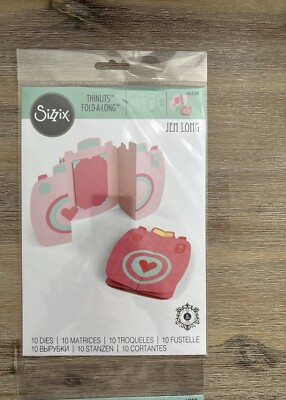 Sizzix Thinlits 663588 Fold-a-Long Retro-Kamera Fotoapparat 