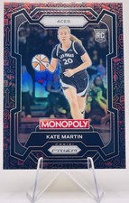 Kate Martin Rookie WNBA 2024 Panini-Monopoly Red Classic Icons Prizm RC #40
