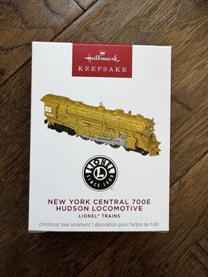 HALLMARK 2025 NEW YORK CENTRAL 700E HUDSON LOCOMOTIVE LIMITED EDITION ORNAMENT