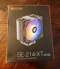 ID-COOLING SE-214-XT ARGB CPU Air Cooler   4 Heat Pipes, 120mm Fan