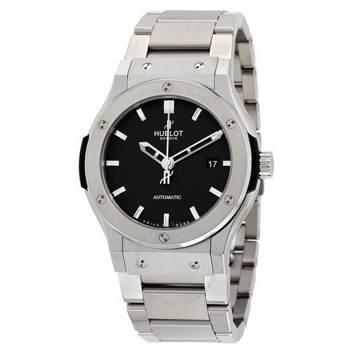 Hublot Classic Fusion 42mm Black Dial - 542.NX.1170.NX