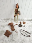 VINTAGE MARX JOHNNY WEST Geronimo Indian Chief 12" Action Figure Read
