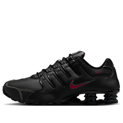 Size 10 - Nike Shox NZ  Black Varsity Red  Mens