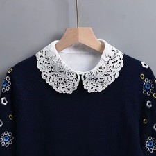 Chinese Style Lace Fake Collar Princess Women Base Decoration For Shirt Party