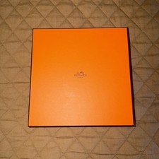 Hermes Pocket Square White