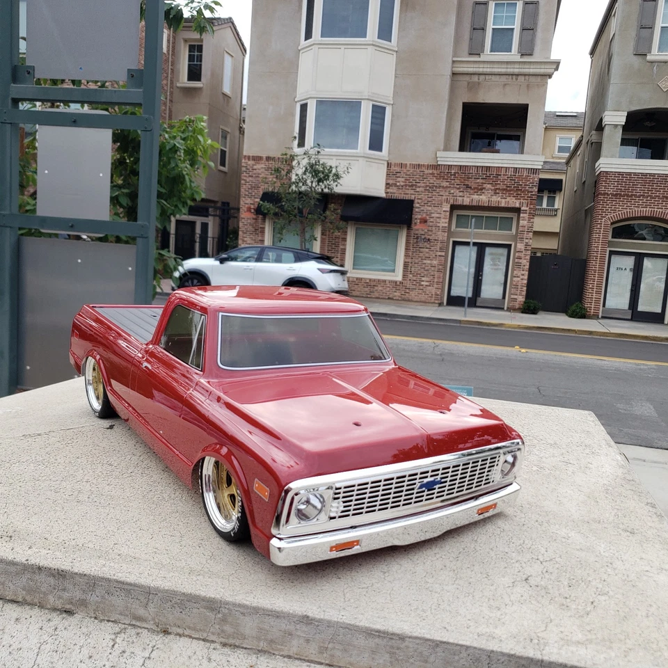 1/10 Custom Paint CHEVY C10 VTA 4Tec-2 HPI RDS DC10 YD2 MST FZ02 Body Only - Image 2 of 4