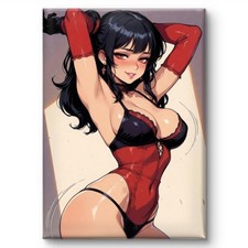 Dessous Lingerie Girl Sexy Manga Anime Poster Leinwand Wandbild Kunstdruck