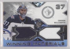 2021-22 SPx Winning Materials Connor Hellebuyck #WM-HE 16c4