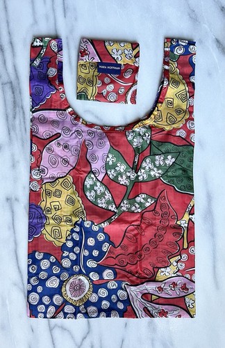 Baby BAGGU Mara Hoffman Reusable Bag RARE Floral Foldable Tote