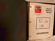 193-095 Ford Power Products Governors PPD Student Reference Manual Education Bin