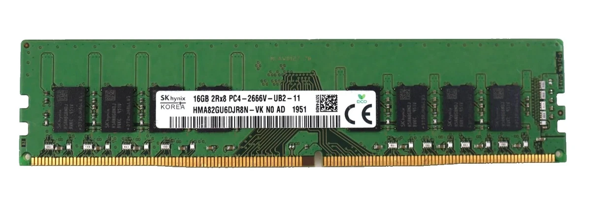 PC4-21300 (DDR4-2666) Bus Speed DIMM DDR4 SDRAM Memory (RAM) for