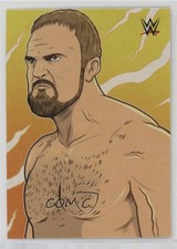 2021 Topps WWE NXT Migs Media Illustrations Timothy Thatcher #MM-10 16tx