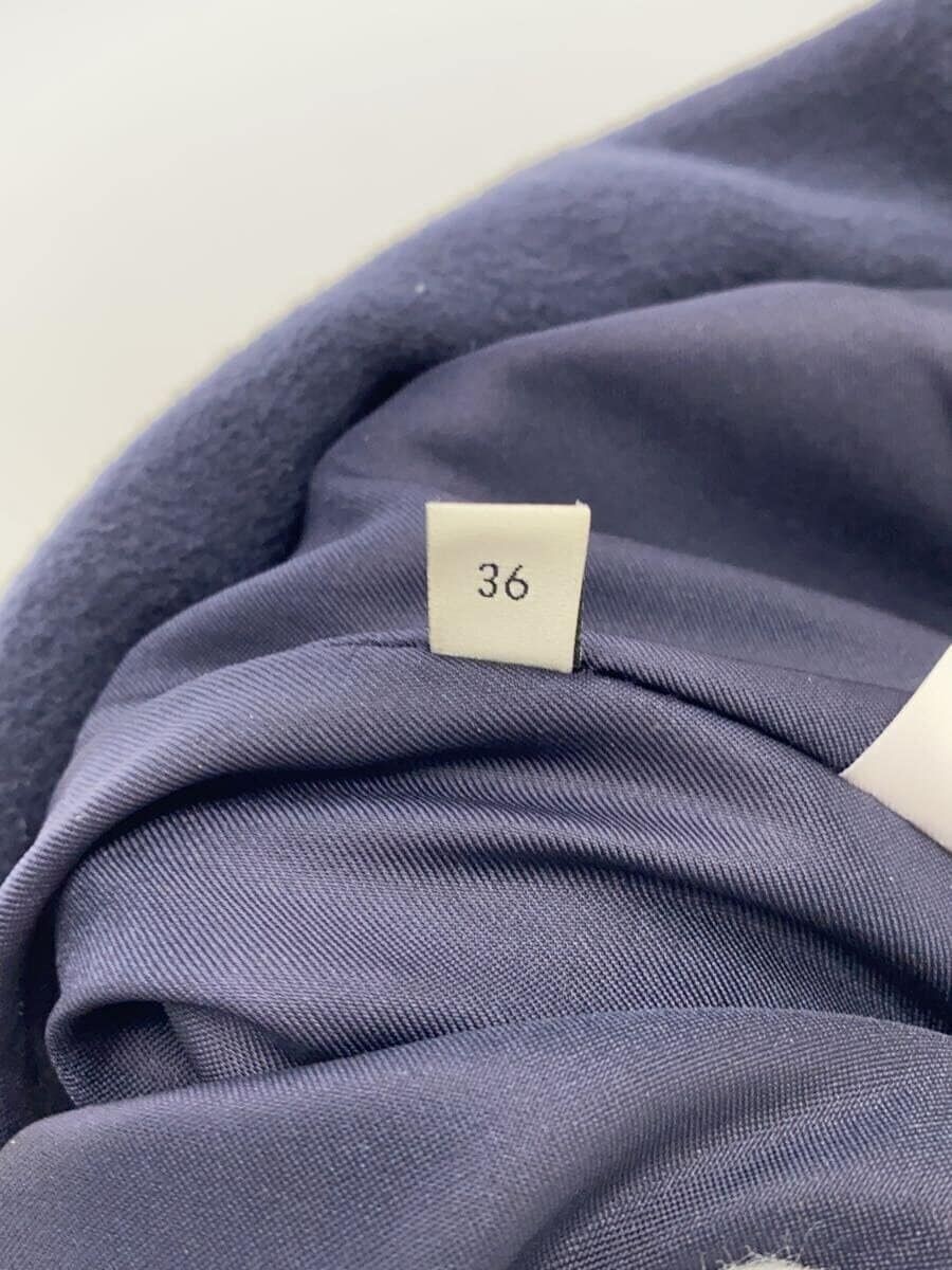 ALTRA GUCCI altro cappotto 36 lana blu navy tinta unita 455739