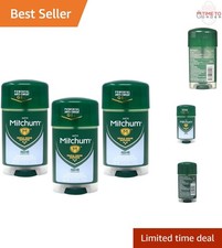 Clear Gel Deodorant Unscented Men 2.25 Oz 3 Pack Alcohol-Free