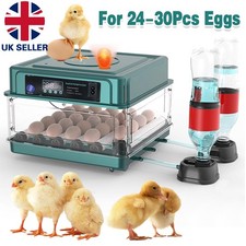 24/36x Eggs Fully Automatic Incubator Intelligent Chicken Duck Goose Egg Hatcher