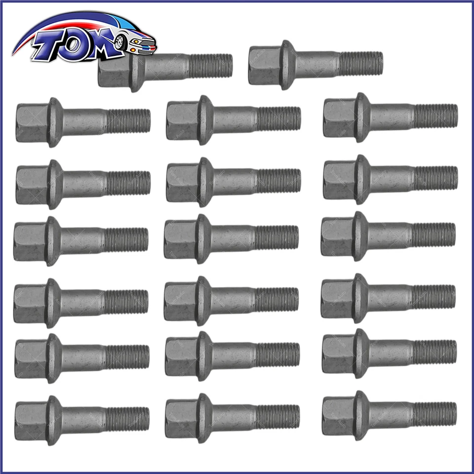 Perno de rueda 20 piezas para Mercedes-Benz 300E C220 C280 CLK320 SLK230 Chrysler M12x1.5 Foto 4 de 4