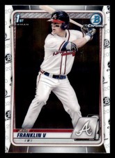2020 Bowman Chrome Draft #BD17 Jesse Franklin V