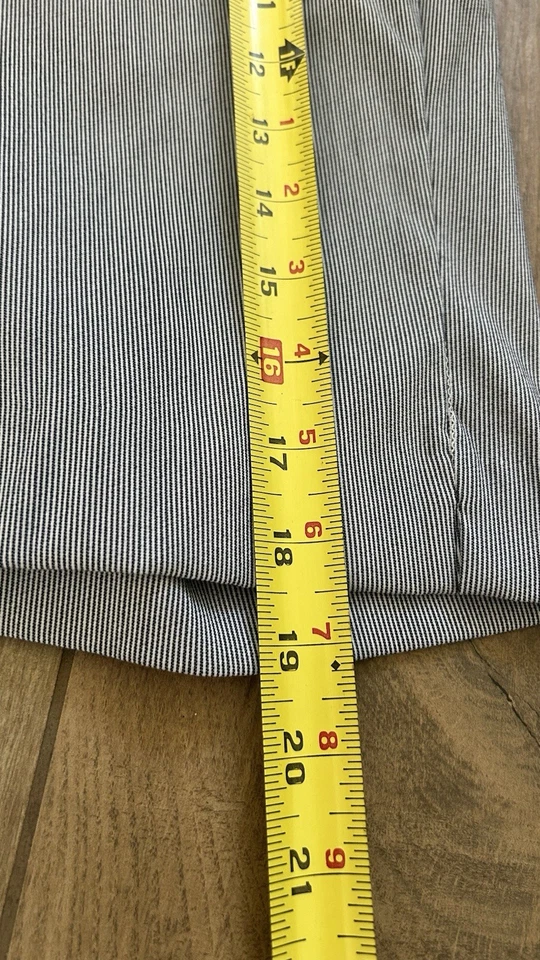 Bermudas Dana Buchman Shorts Mujer Talla Pequeña Blanco y Negro Foto 4 de 4